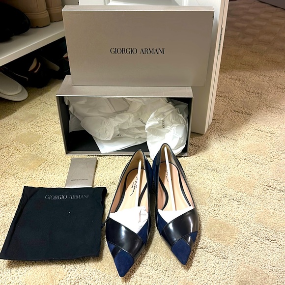 Brand new authentic Giorgio Armani shoes - Picture 1 of 6